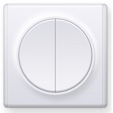 OneKeyElectro Вимикач подвійний Білий (1Е31501300)