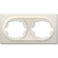 OneKeyElectro Рамка подвійна Бежева (1Е52201301) 