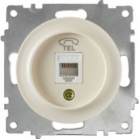 OneKeyElectro Розетка телефонна 1xRJ11 Бежева (1Е20601301) 