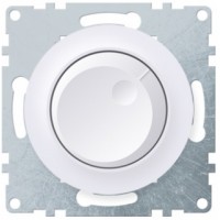 OneKeyElectro Светорегулятор 600 W для ламп розжарювання і галогенних ламп Білий (1Е42001300) 